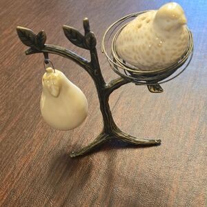 Stoneware Salt & Pepper Partridge In A Pear Tree